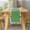 北欧ins牛油果桌旗绿色餐桌布艺装饰布现代简约茶几桌布中间长条 30*220cm R牛油果叶桌旗