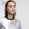 HOTSUIT银膜发汗服套装2020春季女士爆汗新品短袖健身套装60250703 M 银膜色/珊瑚红
