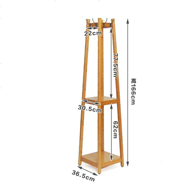 衣帽架落地衣架简易卧室挂衣架美式帽子djmOnl7vUH_1 小号款