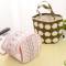 圆形保温饭盒袋帆布学生大号手提包饭盒包保温袋子防水便当包加厚_906_293 雪花