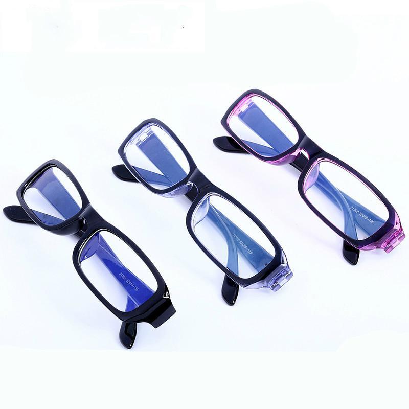 男女款近视眼镜全框架成品带镜片-100-150-200-300-400-500-600度_66_206 砂黑色左右眼550度