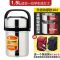 【保温12小时】304保温饭盒桶双三层学生大容量不锈钢提锅 1.5L(送餐具+保温袋)【特厚款】（菜饭格加深)宝石红