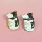 欧美黑白相拥猫咪胸针brooch hijab创意滴油胸花情侣胸饰饰品 XZ14-银色