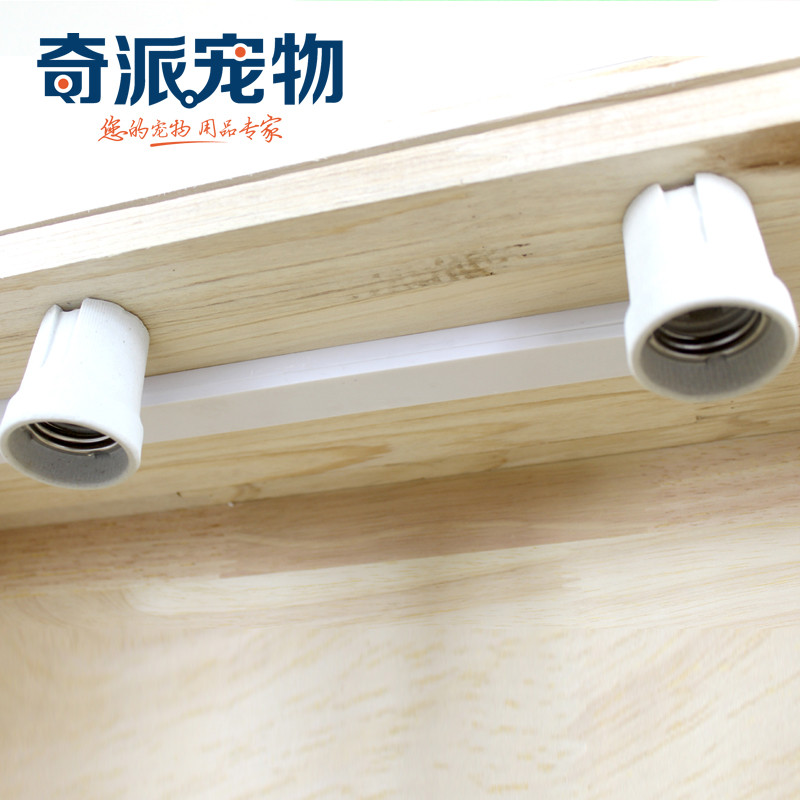 陆龟爬虫箱子养蜥蜴蛇蜘蛛饲养箱实木箱仓鼠守宫蛇刺猬保温箱_1_963 默认尺寸 50cm木箱套餐