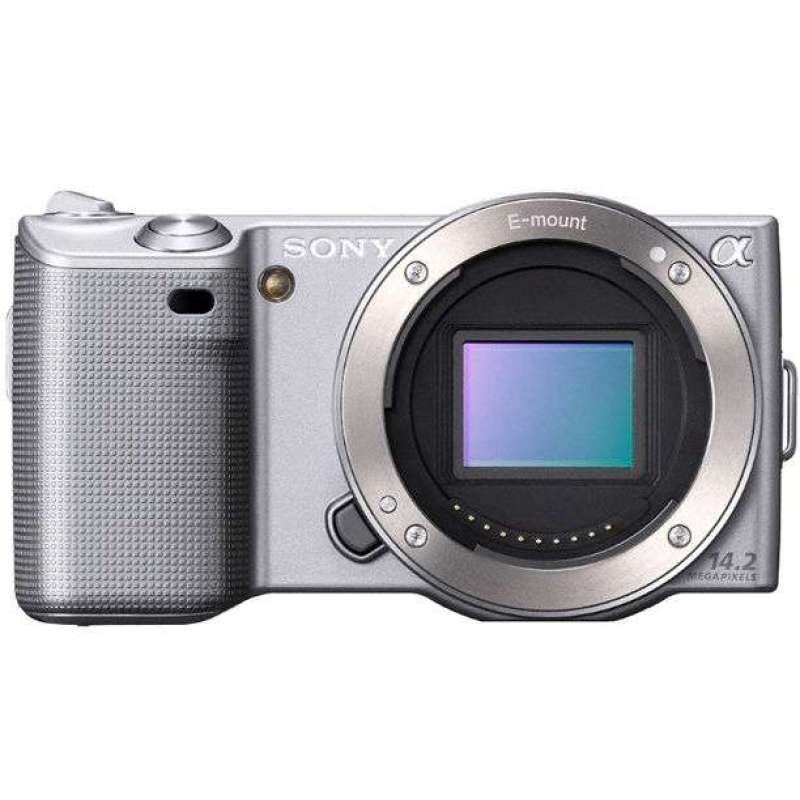 索尼数码微单反相机nex-5ck/银cn2