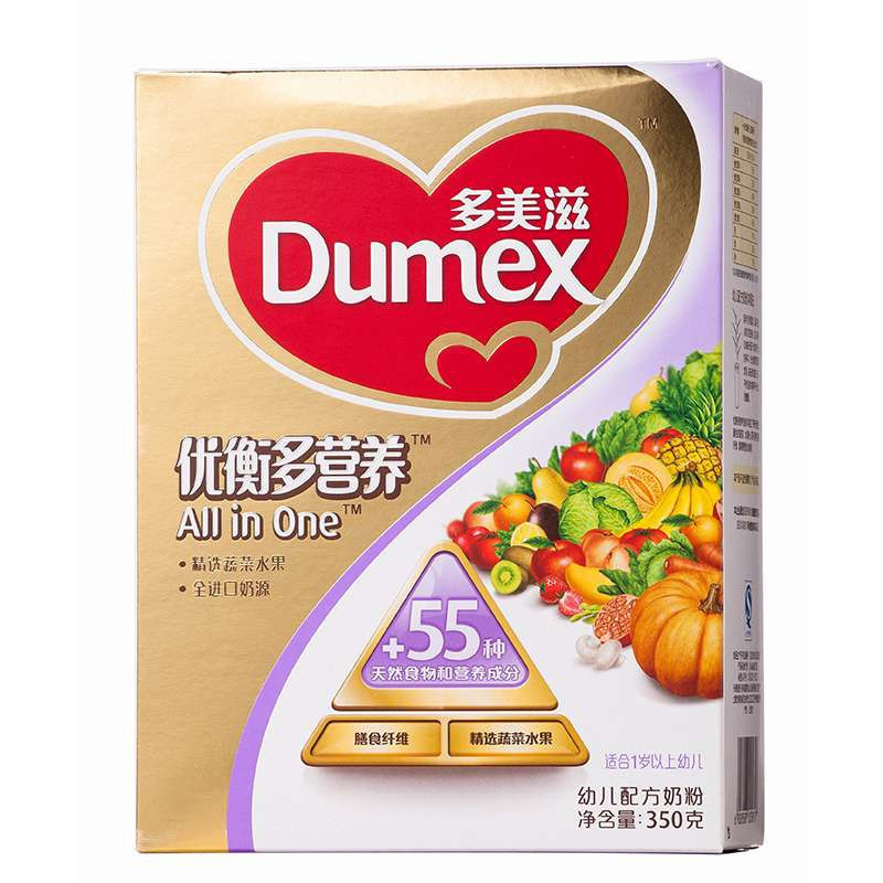 多美滋金装优衡多营养奶粉3段350g盒装 (商品编号:102537112)