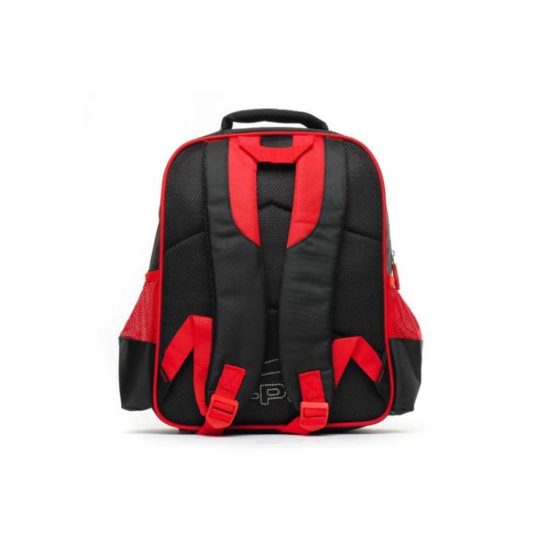 七波辉书包正品2014新品男中童双肩减负0压力书包背包b142包邮 黑黄