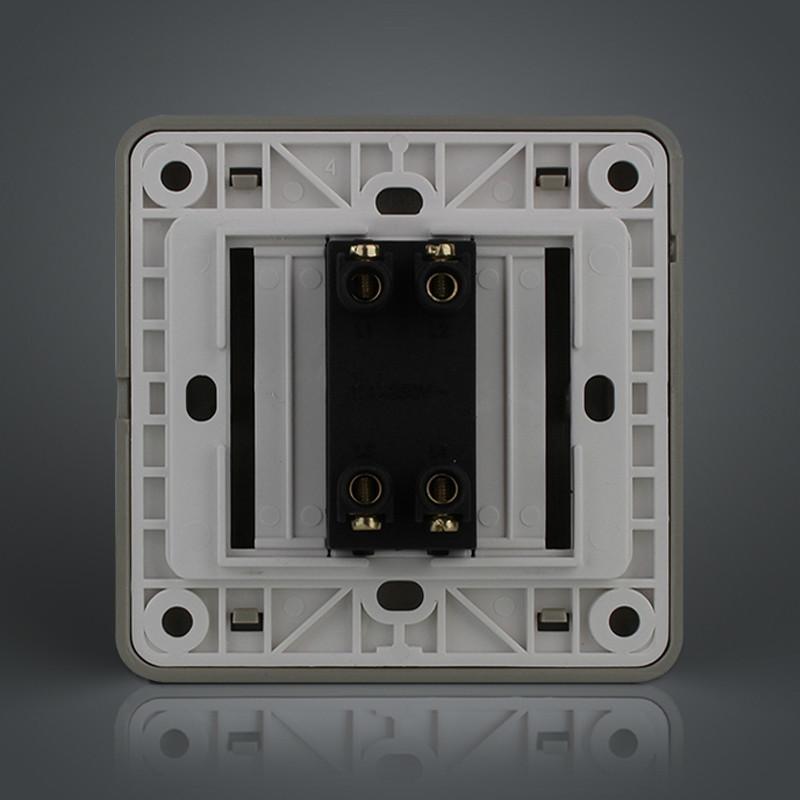 西门子开关插座 远景系列金棕色一开三控