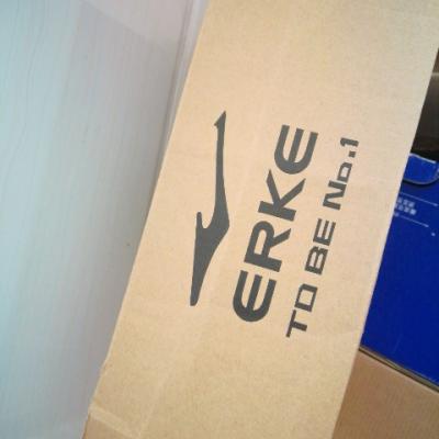 鸿星尔克（ERKE）男鞋运动鞋子新款休闲跑步运动鞋子密网轻便耐磨男慢跑鞋 正黑 41晒单图