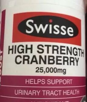Swisse高强度蔓越莓胶囊25000mg 30粒/瓶装 澳洲进口 呵护女性健康 保健品晒单图