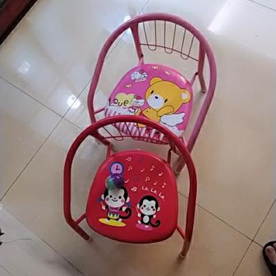 魔童儿童加厚靠背小椅子宝宝凳子卡通叫叫椅婴儿安全小板凳 颜色随机晒单图