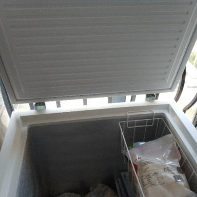 海尔（Haier）BC/BD-141HZA 141升家用冰柜 冷藏冷冻转换柜 顶开门小冰箱 节能单温卧式冷柜晒单图
