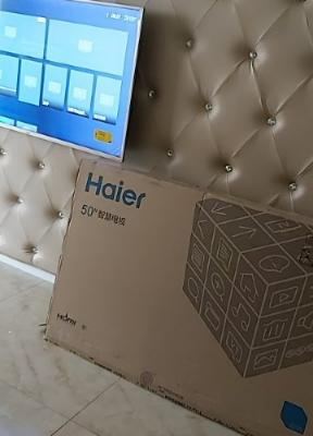 海尔(Haier)LU50F31N 50英寸 4K超高清电视 语音遥控网络液晶平板电视机 智能电视晒单图