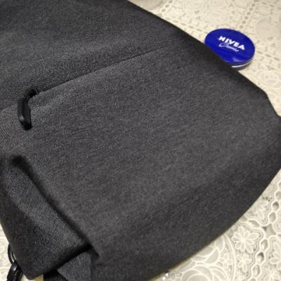 小米（MI）多功能都市休闲胸包 深灰色 单肩包 可放入7英寸平板电脑晒单图
