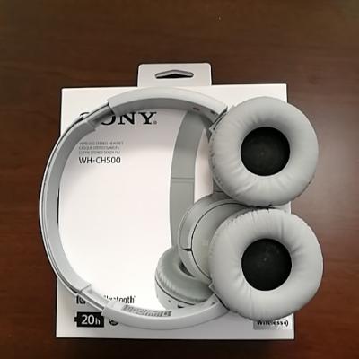 （SONY）索尼 WH-CH500 头戴式无线蓝牙耳机 重低音手机通话耳麦 头戴式耳机 CH500 灰色晒单图
