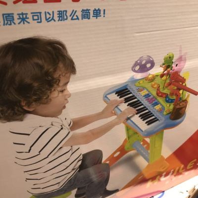 汇乐玩具（HUILE TOYS）多功能趣味演奏组合电子琴电子琴 669 宝宝益智玩具电子琴/带麦晒单图