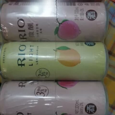 锐澳（RIO）洋酒 鸡尾酒 预调酒 白桃味330ml*6晒单图