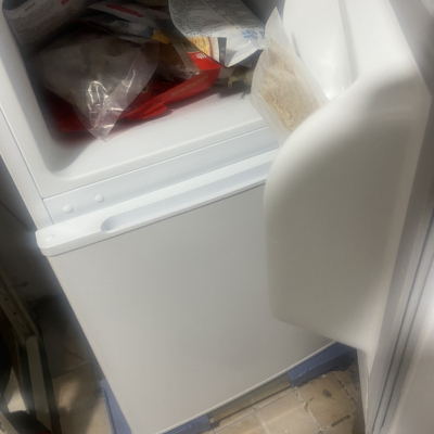 美的(Midea)88升迷你双开门小冰箱租房宿舍办公室小型家用双温可冷冻冷藏节能环保省电低耗低音BCD-88CM晒单图
