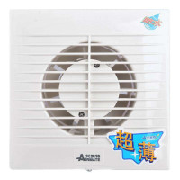 艾美特SLIM4排气扇浴室卫生间墙壁家用厨房抽油烟机换风扇4寸窗式强力