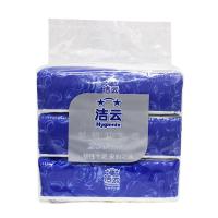 洁云加韧卫生纸250张*3包