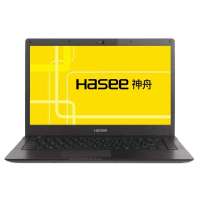 神舟（HASEE）飞天UI43BD0 14英寸超极本（i3-3217U 4G 64G SSD HD4000 Linux 黑）