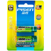 品胜(PISEN)数码AA电池1800mAh(2支装)（5号镍氢充电电池）