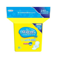 倍舒特纯棉超吸收超薄日用卫生巾240mm*12片