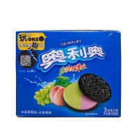 奥利奥夹心饼干水晶葡萄味水蜜桃味318g