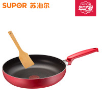 苏泊尔（Supor）PJ28E1平底锅28cm火红点煎盘燃煤气平底不粘煎锅