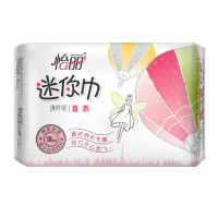 怡丽迷你巾透爽亲肤棉柔丝薄量少日用180mm直条卫生巾美少女战士合作款（24片）