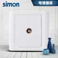 西蒙（simon）86型开关插座面板西蒙55系列电视插座N55111正品