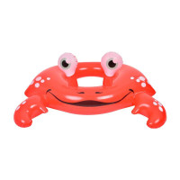 JILONG儿童充气泳圈水上游玩游泳圈螃蟹款047214红色