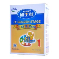 雅士利（Yashily）a金装婴儿配方奶粉1段(0-6个月)400g 进口奶源