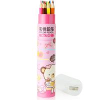 得力7012彩色铅笔(12支）