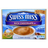 【苏宁超市】Swiss Miss 瑞士小姐 浓情巧克力冲饮粉 283g 美国进口