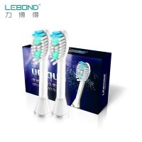 力博得（Lebond）声波牙刷Unique刷头套装（白色）2支装