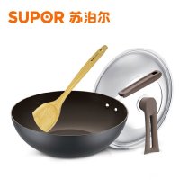 苏泊尔臻晶不粘无油烟炒锅可立盖PC28Y2