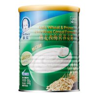 嘉宝(GERBER)燕麦西梅营养麦粉200g