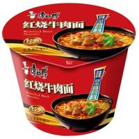 康师傅红烧牛肉桶面110g