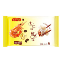 湾仔码头鲜美虾三鲜水饺400g