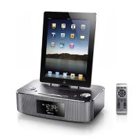 飞利浦(PHILIPS) DC295苹果iPhone6/5/ipad4系列充电器 音乐底座音响 家居音箱 闹钟/FM收音/遥控