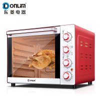 东菱（Donlim） DL-K33E 上下独立控温 烘焙33L6管 全温型低温发酵电烤箱 红色