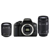 佳能（Canon）EOS750D数码单反相机 套机双镜头套装(EF-S18-55mmf/3.5-5.6ISSTM&EF-S55-250mm）