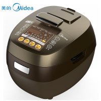 美的（Midea）PHT5076P IH 3mm玄钢厚釜内胆全智能浓香电压力锅5L 棕色