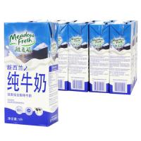 纽麦福（meadowfresh）全脂纯牛奶1L*12盒/整箱装 常温牛奶 新西兰进口