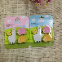 1294动物橡皮 可爱文具橡皮擦 卡装