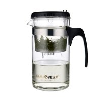 KAMJOVE金灶正品大容量飘逸杯 茶道杯耐热玻璃茶壶过滤泡茶壶TP-200