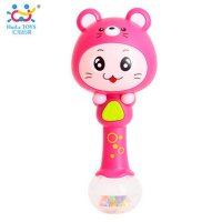 汇乐玩具（HUILE TOYS）十二生肖节奏棒摇铃 817 宝宝音乐手摇铃/婴儿儿童玩具 塑料/生肖颜色随机发货