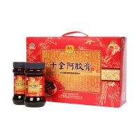 神象 十全阿胶膏 450g瓶*2/盒 加送礼袋