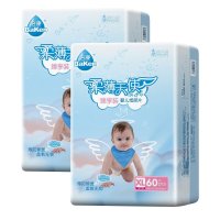 倍康Baken柔薄系列纸尿片XL60*2包 加大码尿不湿（12kg-17kg）